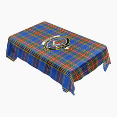 McBeth Ancient Tartan Crest Tablecloth