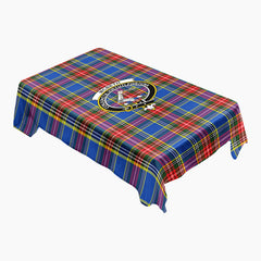 McBeth Modern Tartan Crest Tablecloth