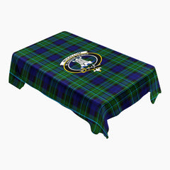 McCallum Modern Tartan Crest Tablecloth