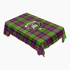 McDonald (Clan Ranald) Tartan Crest Tablecloth