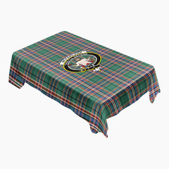 McFarlane Hunting Ancient Tartan Crest Tablecloth