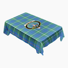 McIntyre Hunting Ancient Tartan Crest Tablecloth