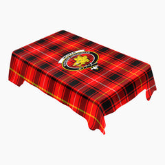 McIver Modern Tartan Crest Tablecloth