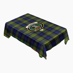 McLaren Modern Tartan Crest Tablecloth