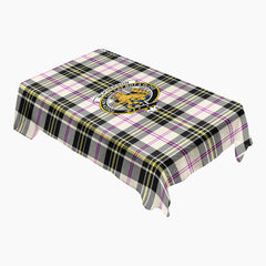 McPherson Dress Ancient Tartan Crest Tablecloth