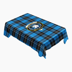 Ramsay Blue Ancient Tartan Crest Tablecloth