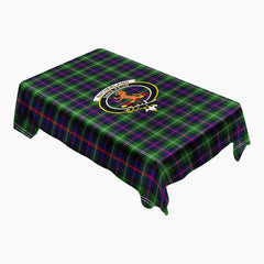 Sutherland Modern Tartan Crest Tablecloth