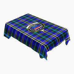 Weir Modern Tartan Crest Tablecloth