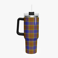 Balfour Modern Tartan Crest 40 oz Insulated Tumbler with Handle