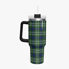 Blyth Tartan Crest 40 oz Insulated Tumbler with Handle
