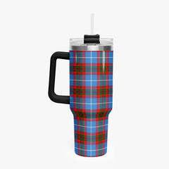 Crichton Tartan Crest 40 oz Insulated Tumbler with Handle