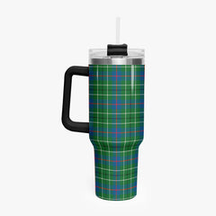 Duncanson Tartan Crest 40 oz Insulated Tumbler with Handle
