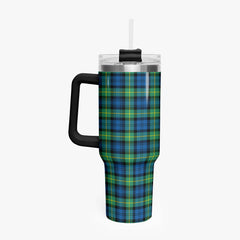 Gordon Ancient Tartan Crest 40 oz Insulated Tumbler with Handle