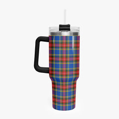 MacBeth Modern Tartan Crest 40 oz Insulated Tumbler with Handle