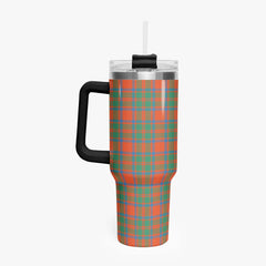 MacIntosh Ancient Tartan Crest 40 oz Insulated Tumbler with Handle