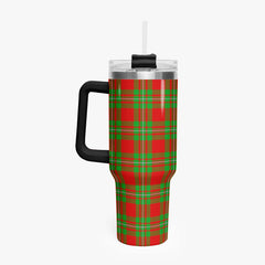 McGregor Modern Tartan Crest 40 oz Insulated Tumbler with Handle