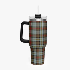 McLeod of Harris Weathered Tartan Crest 40 oz Insulated Tumbler with Handle