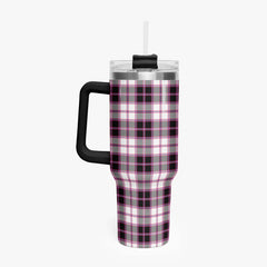 McPherson Hunting Modern Tartan Crest 40 oz Insulated Tumbler with Handle