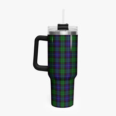Mitchell Tartan Crest 40 oz Insulated Tumbler with Handle