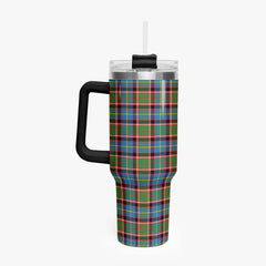 Norvel (or Norvill) Tartan Crest 40 oz Insulated Tumbler with Handle