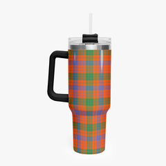 Ross Ancient Tartan Crest 40 oz Insulated Tumbler with Handle