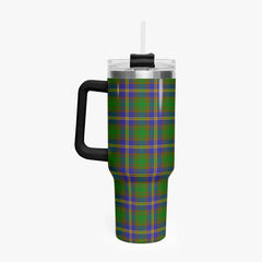 Strang (or Strange) Tartan Crest 40 oz Insulated Tumbler with Handle
