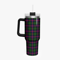 Urquhart Modern Tartan Crest 40 oz Insulated Tumbler with Handle