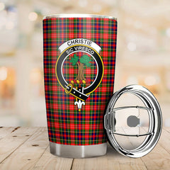 Christie Tartan Crest Tumbler