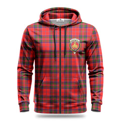 MacGillivray Modern Tartan Crest Hoodie