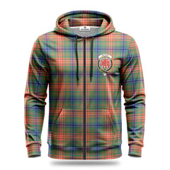 Wilson Ancient Tartan Crest Hoodie