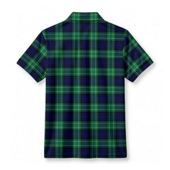 Abercrombie Tartan Crest Birdseye Mesh Polo Shirt