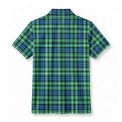 Graham of Montrose Ancient Tartan Crest Birdseye Mesh Polo Shirt