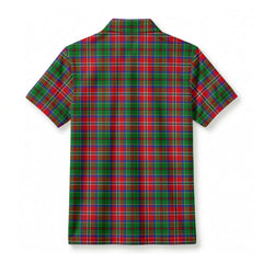 MacCulloch (McCulloch) Tartan Crest Birdseye Mesh Polo Shirt