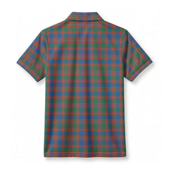 MacIntyre Ancient Tartan Crest Birdseye Mesh Polo Shirt