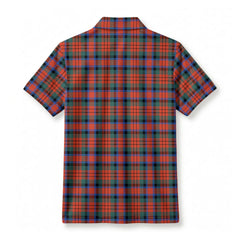 McDuff Ancient Tartan Crest Birdseye Mesh Polo Shirt