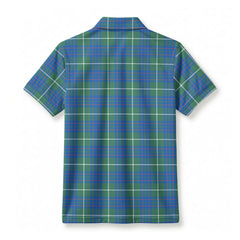 McIntyre Hunting Ancient Tartan Crest Birdseye Mesh Polo Shirt