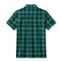 McKenzie Ancient Tartan Crest Birdseye Mesh Polo Shirt