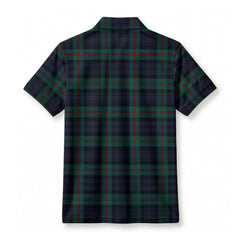 McKinlay Modern Tartan Crest Birdseye Mesh Polo Shirt