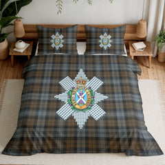 Black Watch Weathered Tartan Crest Bedding Set
