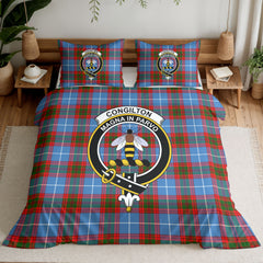 Congilton Tartan Crest Bedding Set