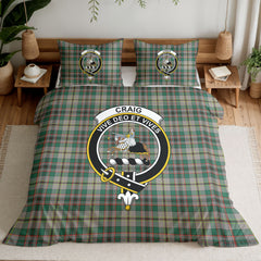 Craig Ancient Tartan Crest Bedding Set