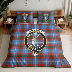 Dalmahoy Tartan Crest Bedding Set