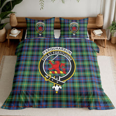 Farquharson Ancient Tartan Crest Bedding Set