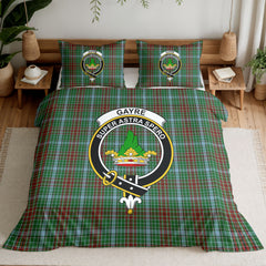Gayre Tartan Crest Bedding Set