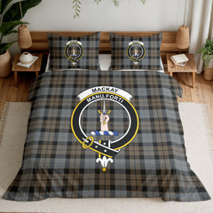 MacKay Weathered Tartan Crest Bedding Set