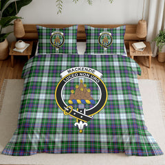 MacKenzie Dress Modern Tartan Crest Bedding Set