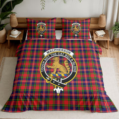 MacPherson Modern Tartan Crest Bedding Set