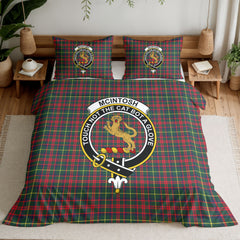 McIntosh Hunting Modern Tartan Crest Bedding Set