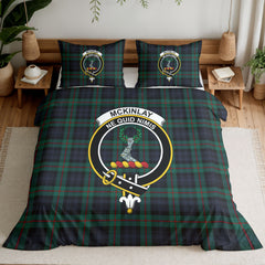 McKinlay Modern Tartan Crest Bedding Set