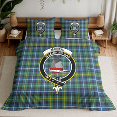McNeil of Barra Ancient Tartan Crest Bedding Set